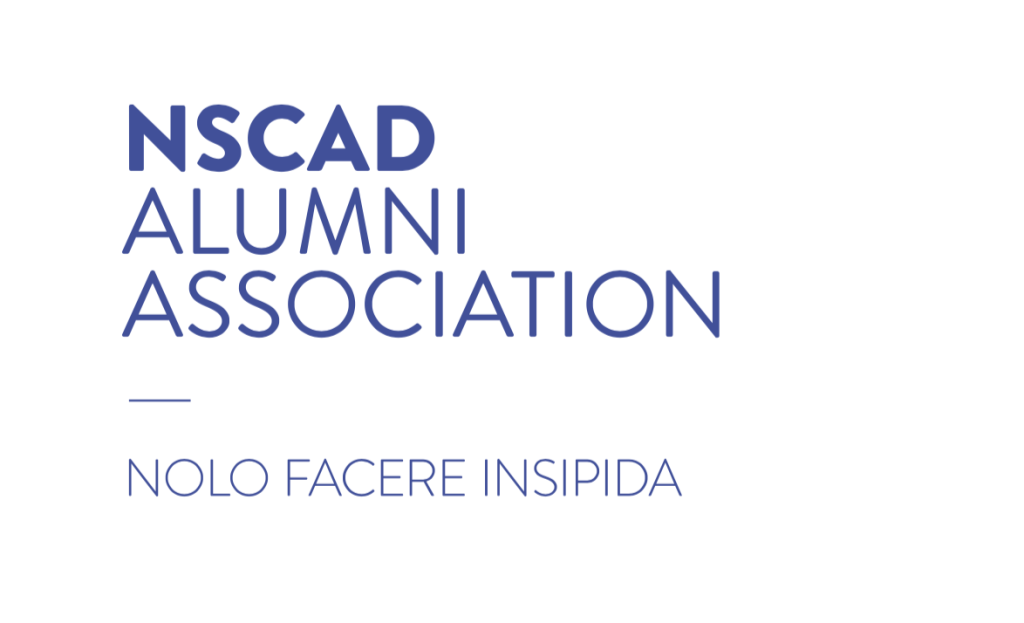 Blue text on a white background that reads  Alumni Association - Nolo Facere Insipida